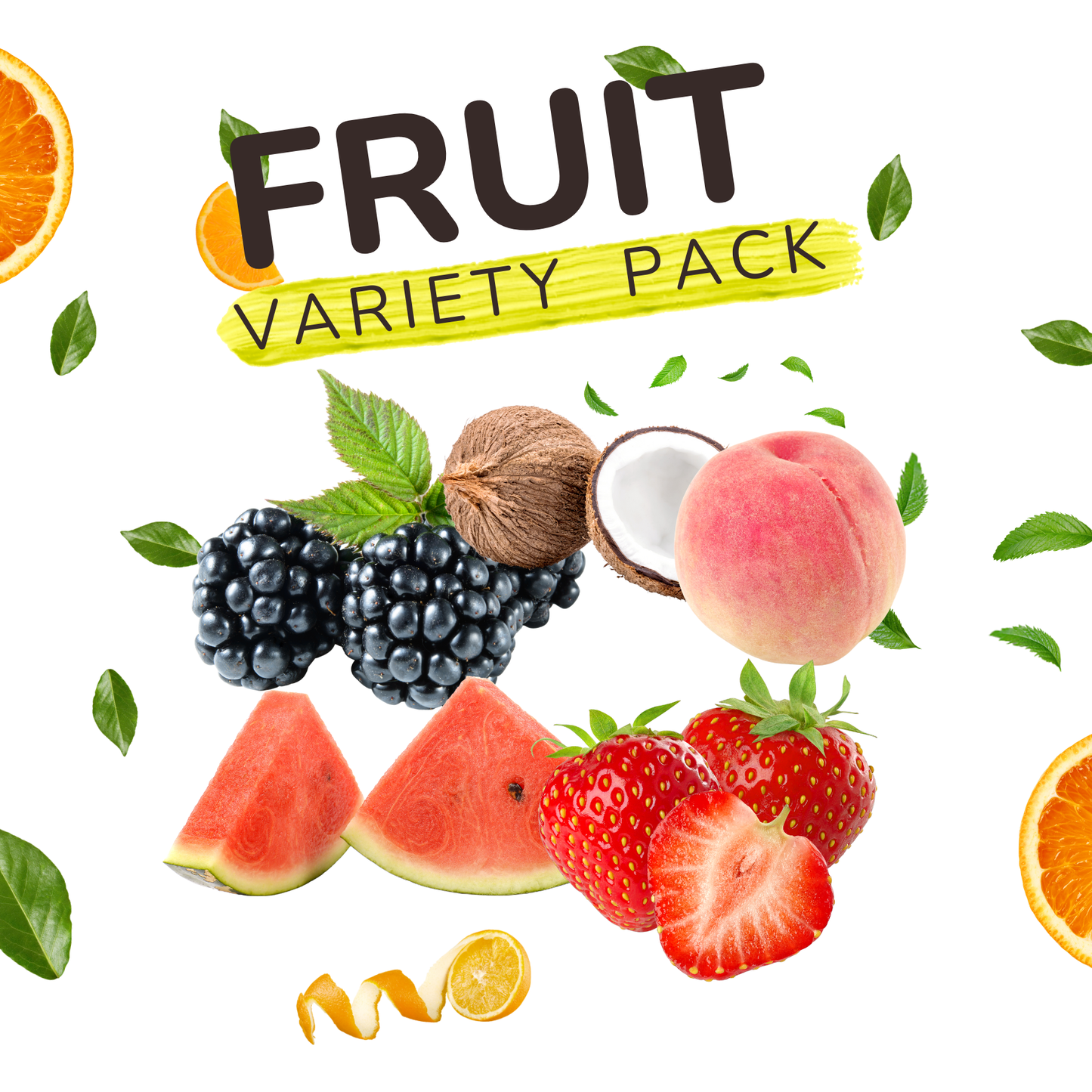 Fruit Variety Pack | All Natural Lip Balm with Built-in Keychain Clip | 4 Pack - Honey Purple