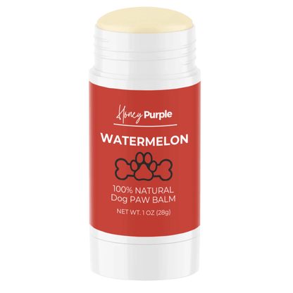 Watermelon | All Natural Lick-Safe Dog Balm for Paws and Nose - Honey Purple