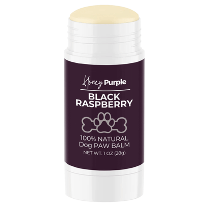 Black Raspberry | All Natural Lick-Safe Dog Balm for Paws and Nose - Honey Purple